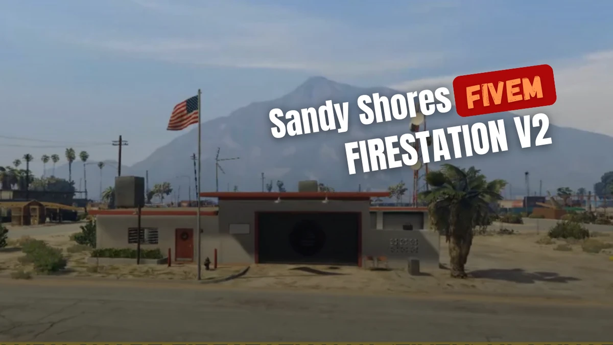 Sandy Shore FireStation V2 (FiveM) MLO/YMAP